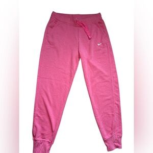 Nike Pink Ankle Sweatpants